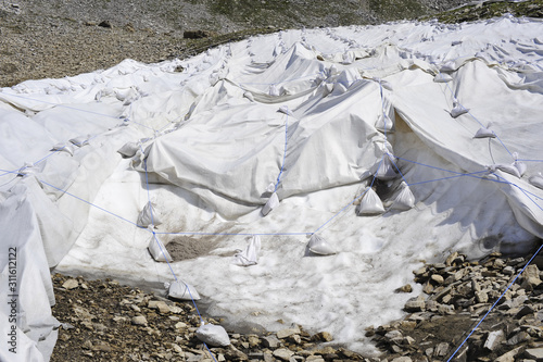 Foto Grossglockner Hochalpenstrasse, Gletscherschmelze, Versuchsstati