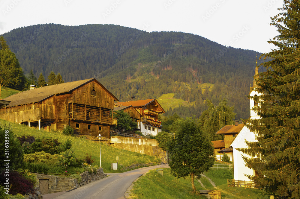 Bauernhaus, Österreich, Tirol, Osttirol, Iselsberg, Stronach Bauernhaus, Österreich, Tirol, Osttirol, Iselsberg, Stronach