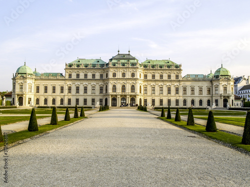 Wien, Oberes Belvedere, Österreich, 3. Bezirk, Belvedere © visualpower