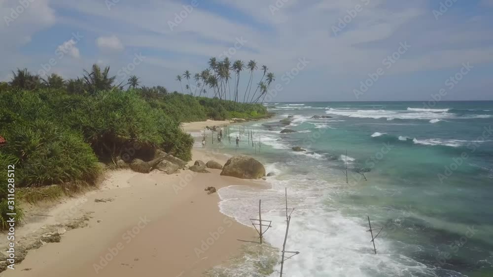 Aereal view of Sri Lanka, the old Ceylan Aereal view of Sri Lanka, the old Ceylan