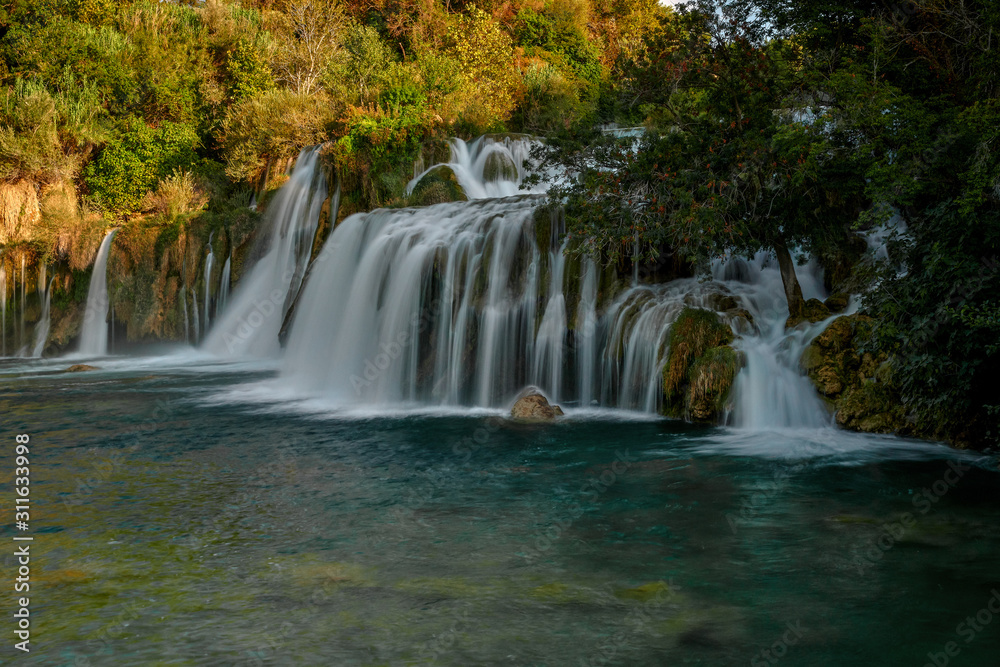 Croatia, Krka national park, and waterfalls 