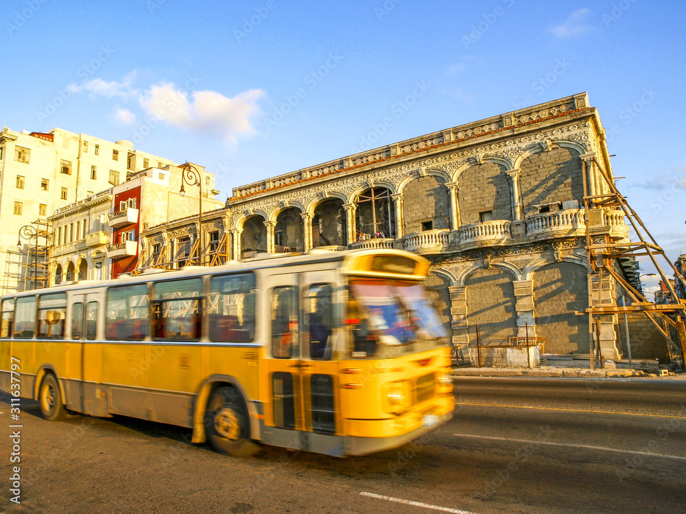 Havanna Vieja, Altstadt, Malecon, Kuba, Havanna