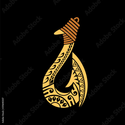 Maui Hawaii Motive, Hawaii tail fish vector
