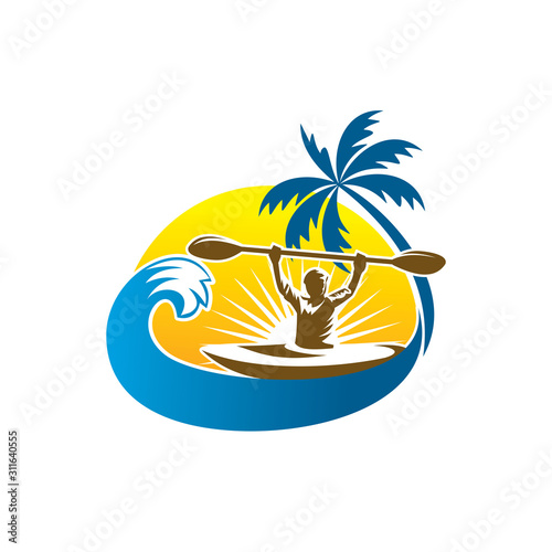 Kayaking Logo