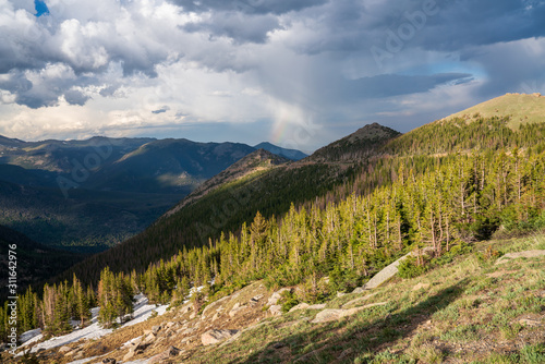 Storms in the Rocky Montains