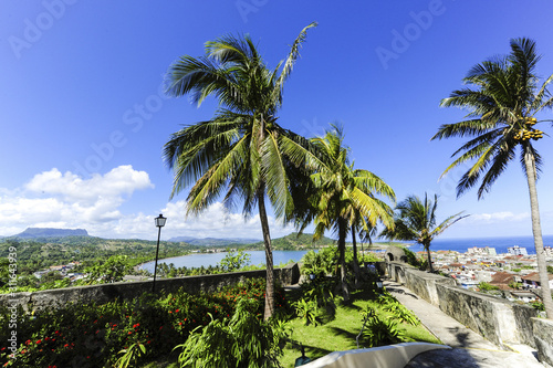Vászonkép Kuba, Guantanamo, Baracoa, Tafelberg Yunque