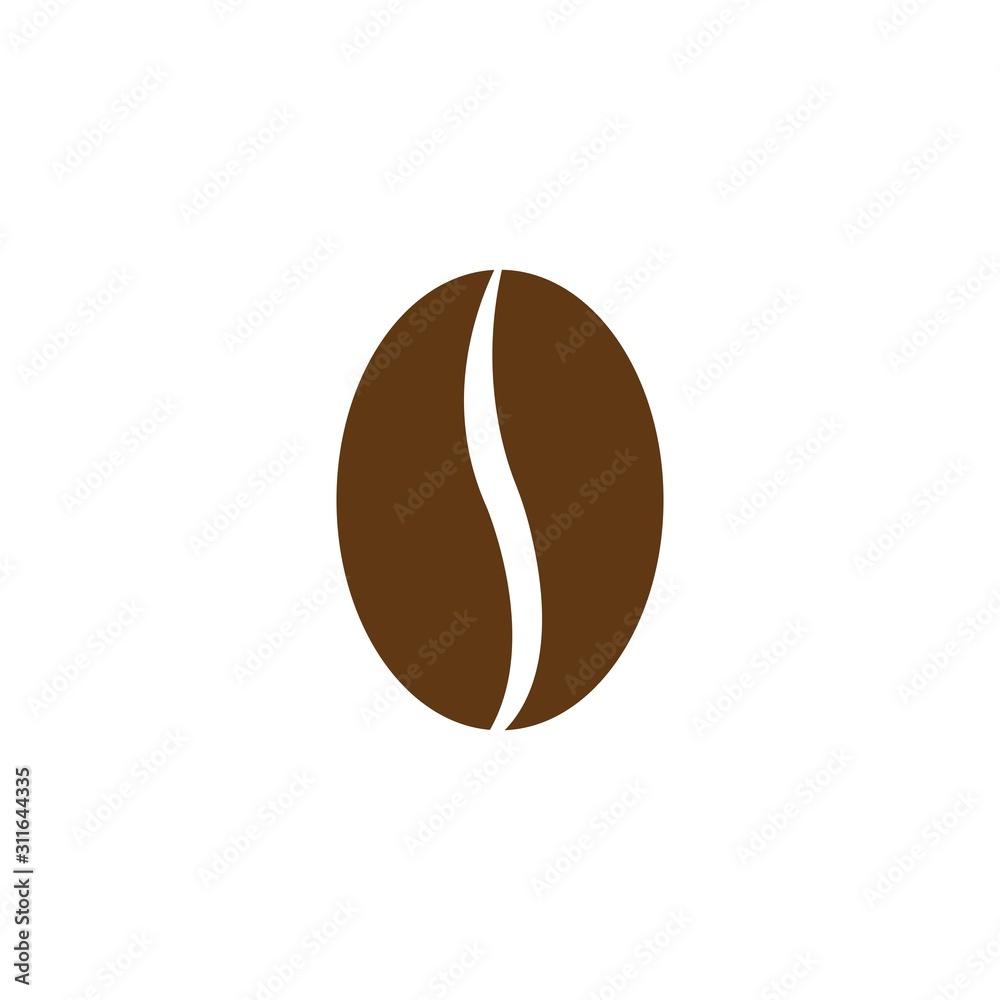 coffee beans template vector icon illustration coffee beans template vector icon illustration