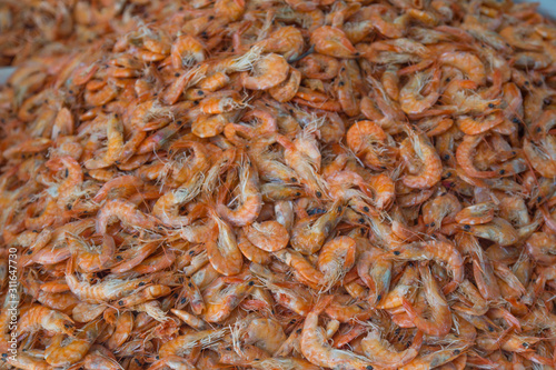 Seafood in the fish market, Manaus, Brazil, South America