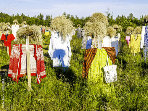 Stilles Volk von Reijo Kela, Finnland, Nordostfinnland, Suomussa photo