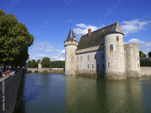 Loire Schloss, Schloss Sully sur Loire, Frankreich, Loire-Tal, S