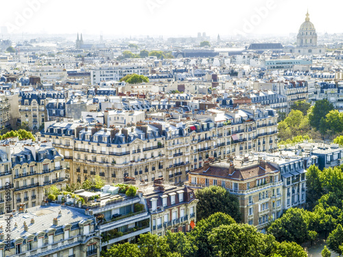 Paris, Blick vom Eiffelturm, Frankreich © visualpower
