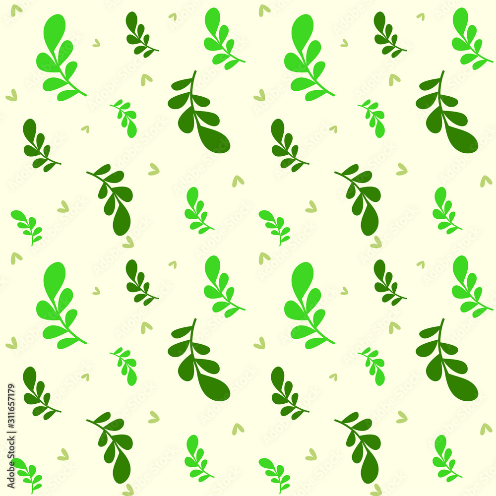 vector seamless flower floral pattern