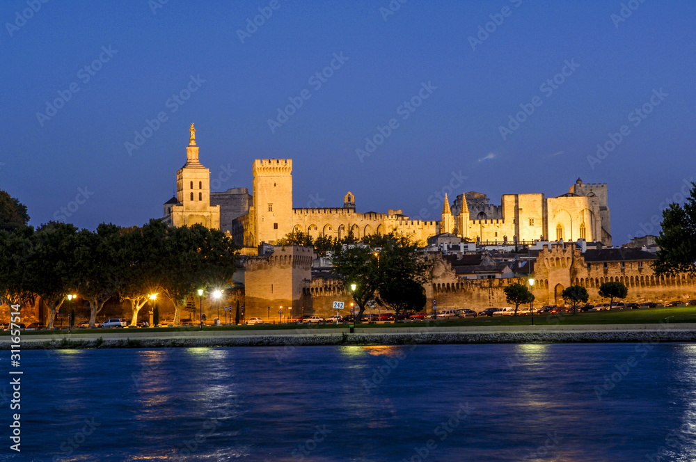 Avignon, Papstpalast, Frankreich, Provence