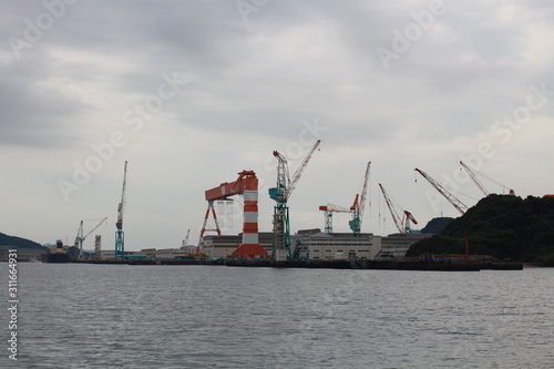 造船所　shipyard © Nishio