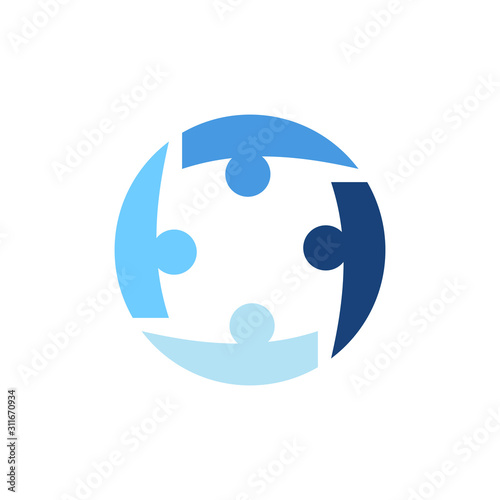 abstract logo design for company and business