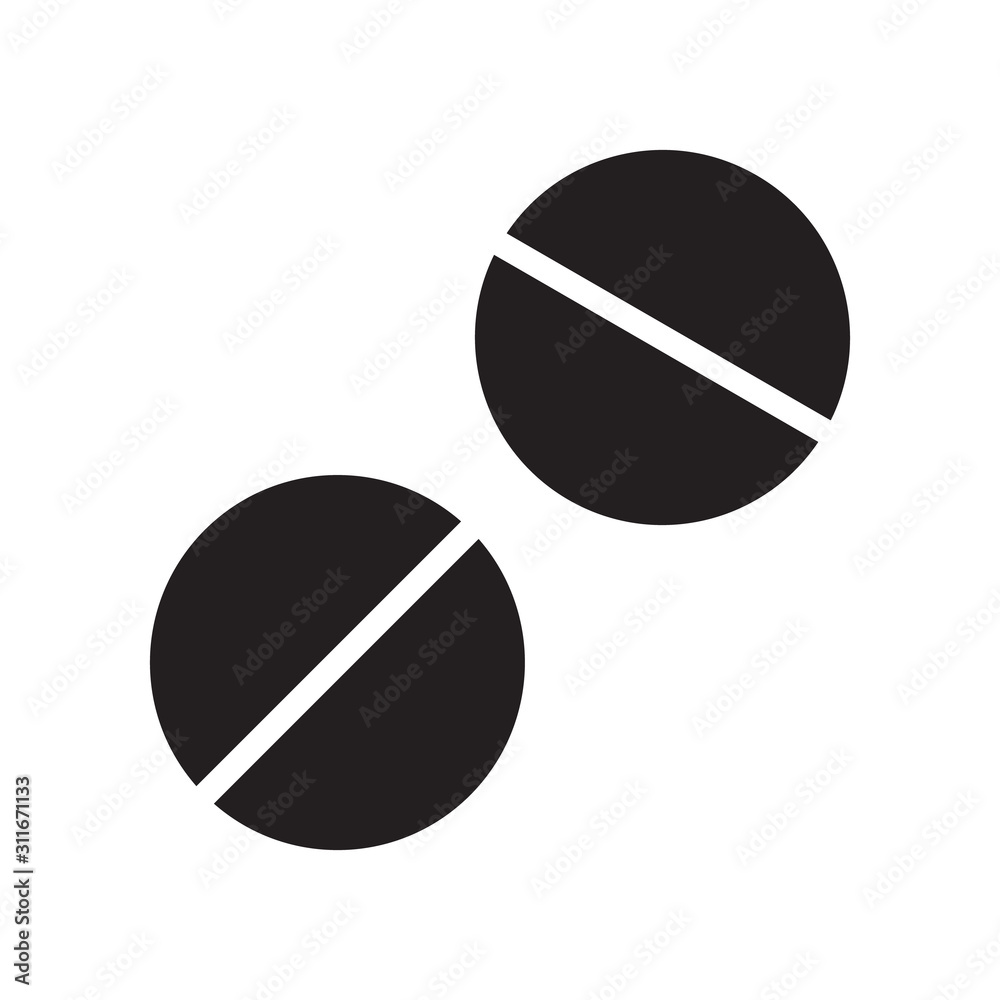 Pills icon in trendy flat style design. Vector graphic illustration. Pills icon for website design, logo, app, and ui. Vector file. EPS 10. Pills icon in trendy flat style design. Vector graphic illustration. Pills icon for website design, logo, app, and ui. Vector file. EPS 10.