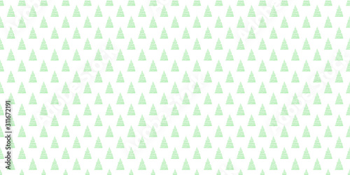 Seamless colored pattern with christmas trees. Abstract geometric wallpaper. Print for your design