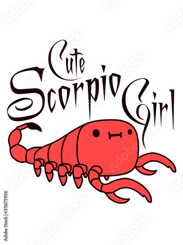 Cute Scorpio Girl spinn
