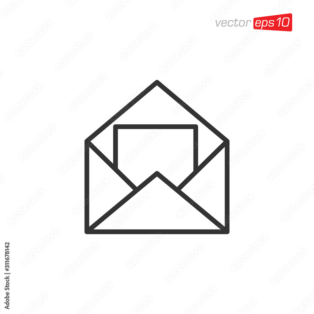 Envelope Message Icon Logo Design Vector Envelope Message Icon Logo Design Vector