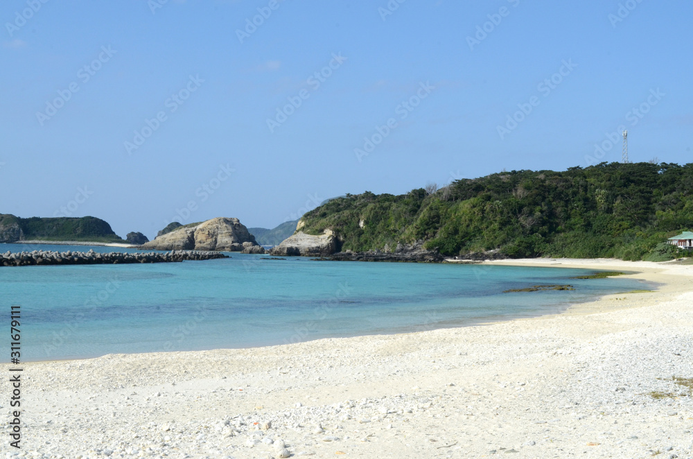 Obraz premium 阿嘉島の海