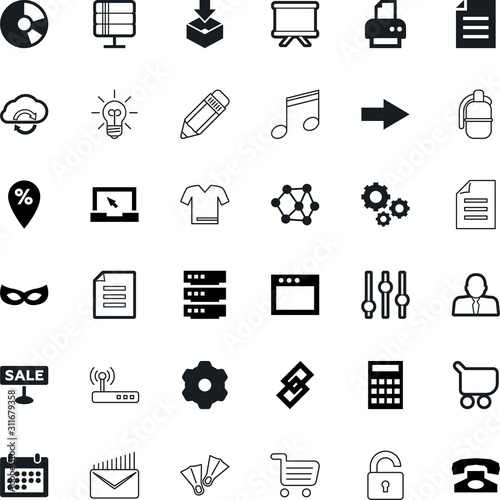 web vector icon set such as: download, dial, receive, frag, update, year, device, month, solution, weapon, mailing, member, print, house, mask, vintage, map, shirt, artificial, travel, navigation