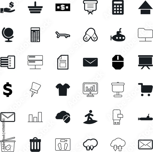 web vector icon set such as: map, laptop, drive, supermarket, hot, drug, straight, measurement, platform, grocery, bar, system, box, success, wireless, group, payment, empty, price, exchange, pc