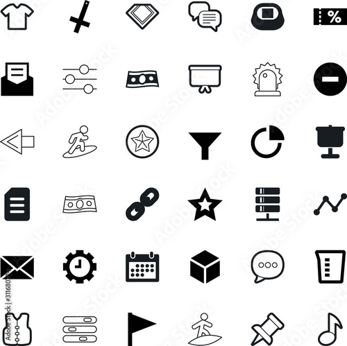 web vector icon set such as: good, storage, pinned, tshirt, scarf, liquid, pushpin, schedule, competition, perspective, medical, chain, beacon, thumbtack, strength, laboratory, woman, law, badge