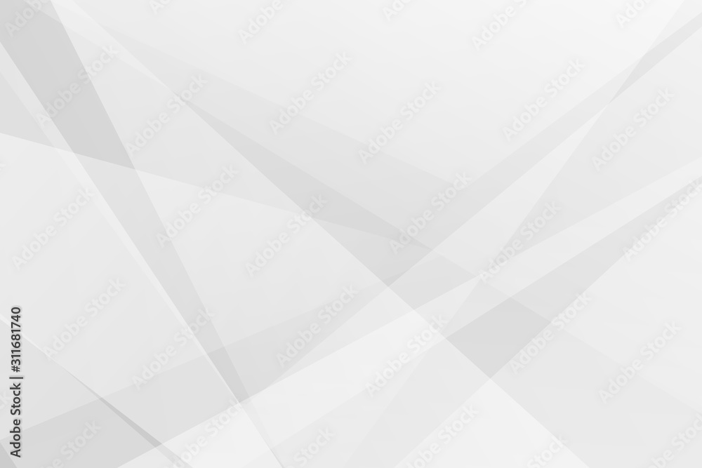 Obraz premium Abstract white and grey on light silver background modern design. Vector illustration EPS 10.