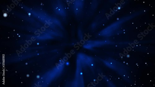 Abstract blue motion background