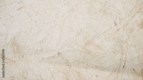 rough beige paper grunge background texture for design