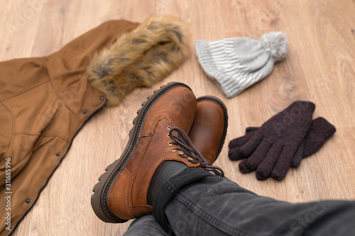 Casual  winter clothes