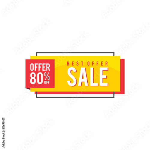 Bast Offer Sale - Free Vector On Adobe Stock