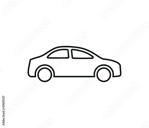 car trendy icon vector symbol © premium design