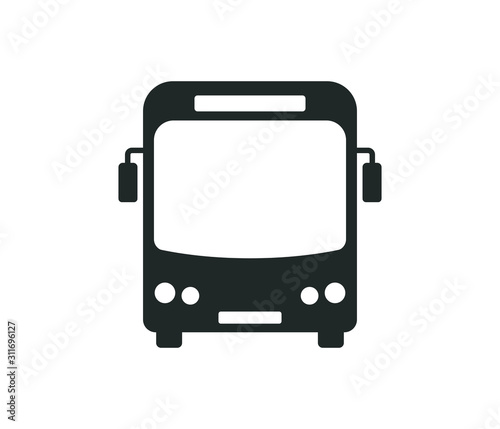 bus modern icon vector eps