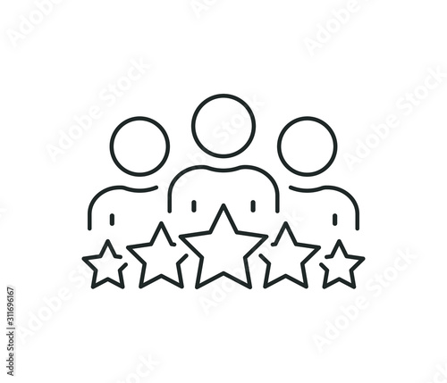 client business icon group people eps