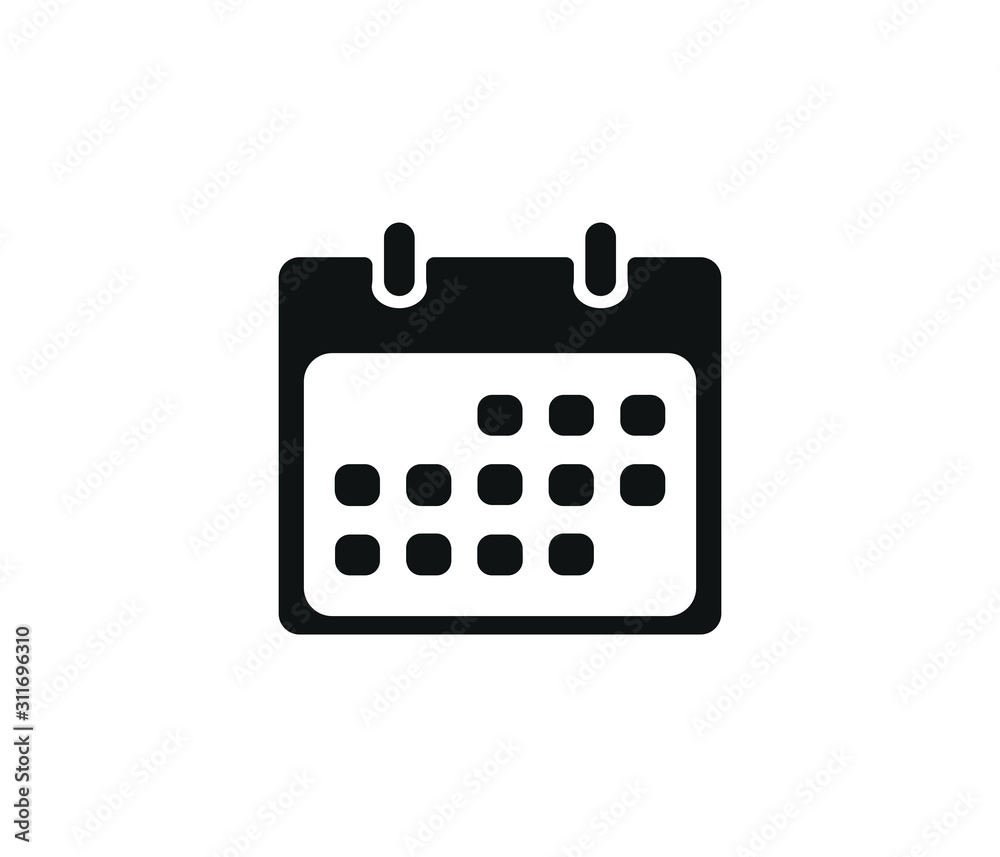 calendar trendy icon vector symbol calendar trendy icon vector symbol