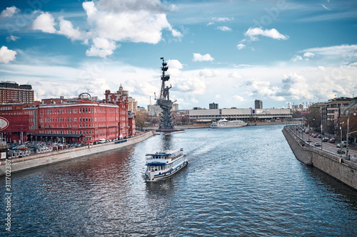 The Peter the Great Statue, Moscow, Russia