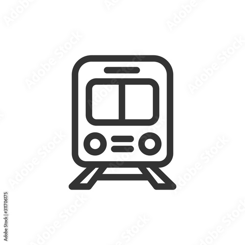 Train icon vector symbol logo illustration EPS 10