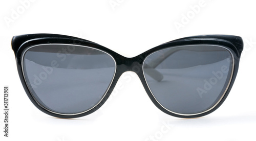 Female sunglasses isolated on the white background