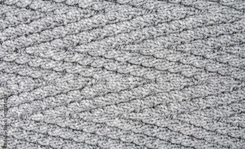 Closeup of the knitted details background Closeup of the knitted details background