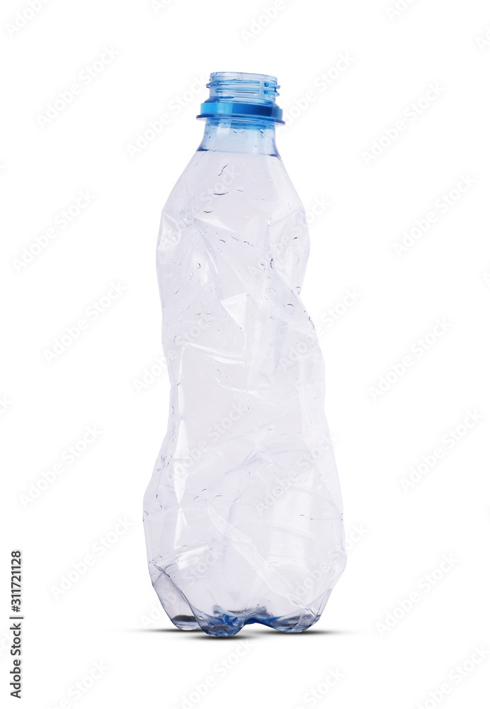 Empty plastic water bottle Stock Photo by ©membio 43340425