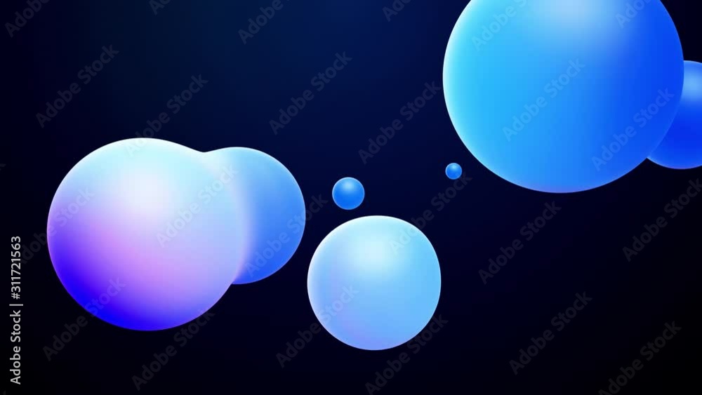 3d abstract background, droplets of molten wax with internal blue glow merge and fly apart in liquid. Seamless loop in 4k. Smooth animation of bubbles, metaball with inner glow. 83 3d abstract background, droplets of molten wax with internal blue glow merge and fly apart in liquid. Seamless loop in 4k. Smooth animation of bubbles, metaball with inner glow. 83