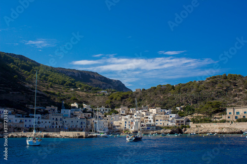 View of Levanzo, Sicily