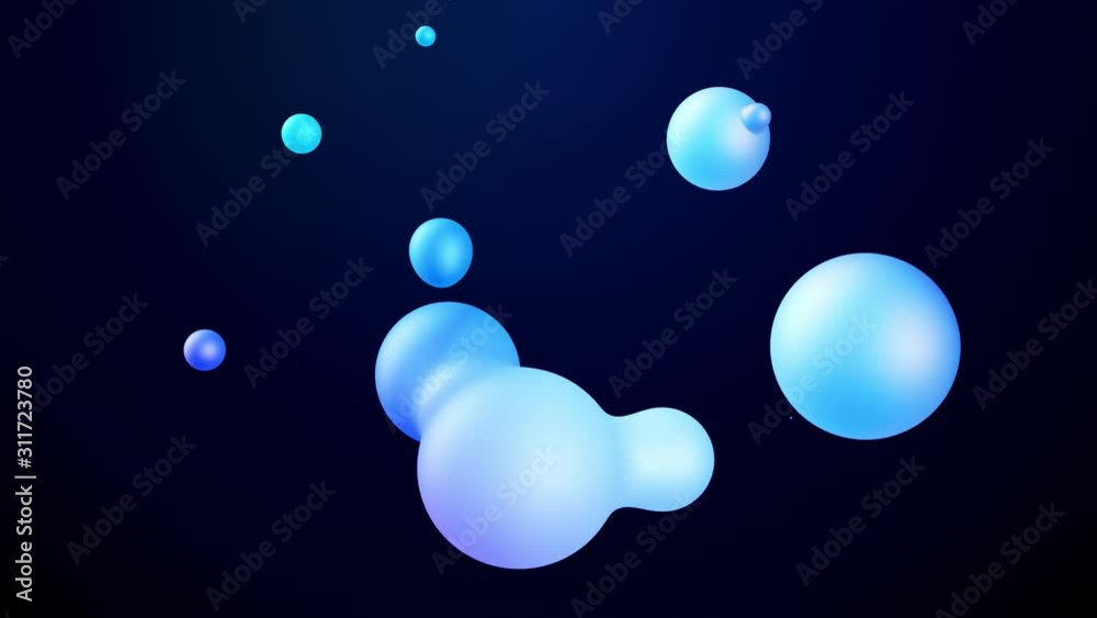 3d abstract background, droplets of molten wax with internal blue glow merge and fly apart in liquid. Seamless loop in 4k. Smooth animation of bubbles, metaball with inner glow. 95 3d abstract background, droplets of molten wax with internal blue glow merge and fly apart in liquid. Seamless loop in 4k. Smooth animation of bubbles, metaball with inner glow. 95