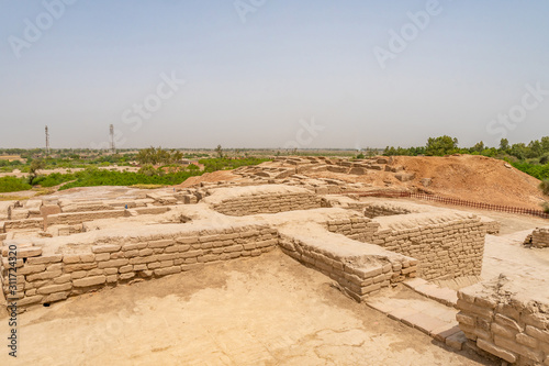 Obraz na płótnie Larkana Mohenjo Daro Archaeological Site 29 w salonie