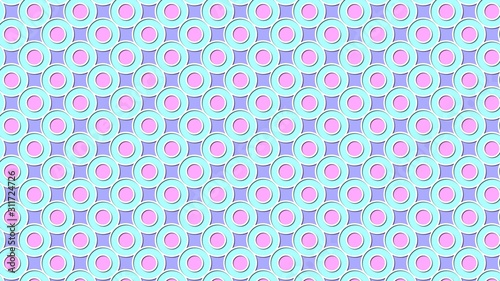 abstract background with circles