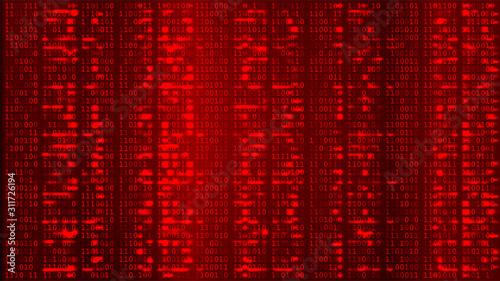 abstract background with numbers