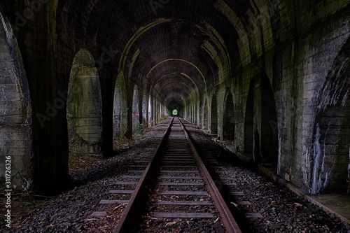 Photo Old train tunnel