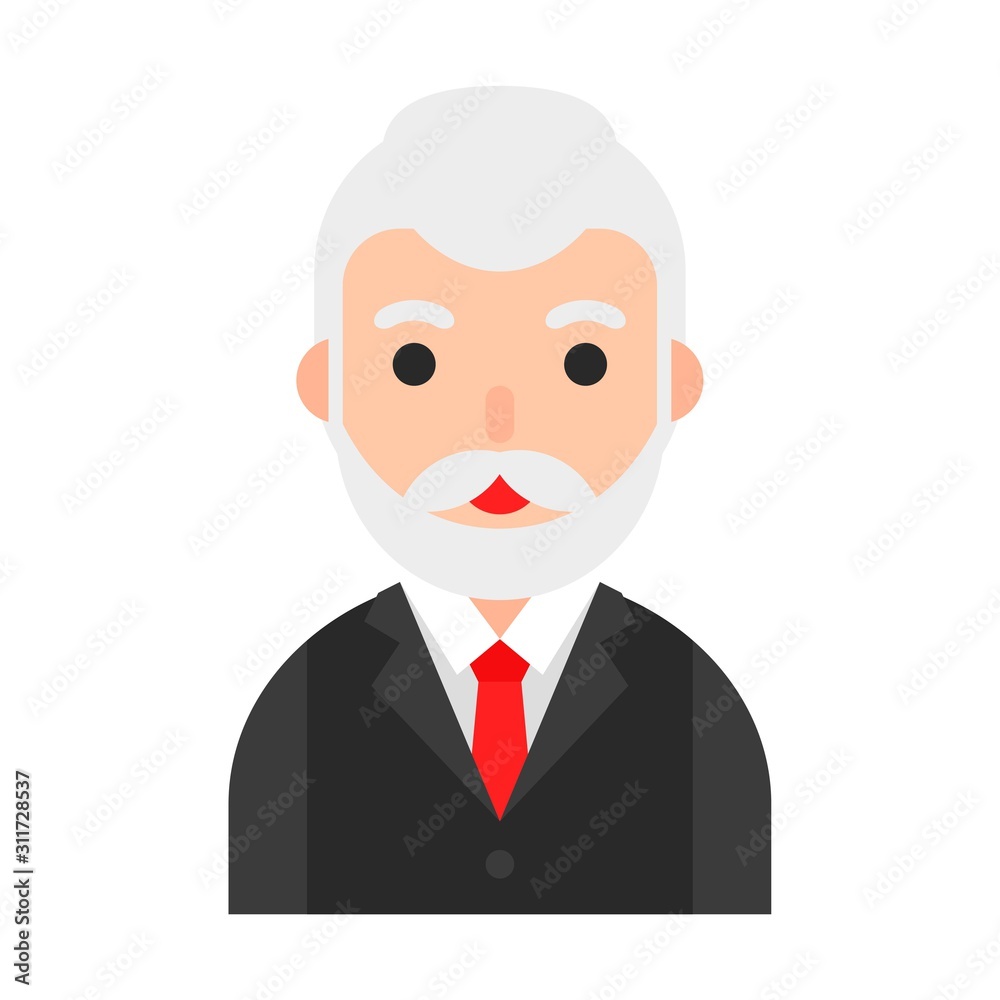 Muslim avatar vector, Muslim people flat icon Muslim avatar vector, Muslim people flat icon