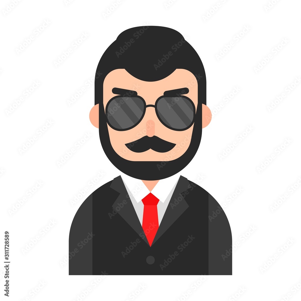 Muslim avatar vector, Muslim people flat icon Muslim avatar vector, Muslim people flat icon